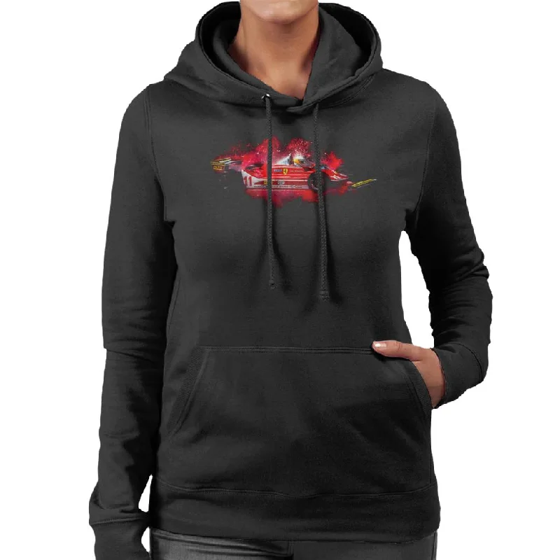 Motorsport Images Jody Scheckter 1979 Italian GP Stellar Effect Women's Hooded Sweatshirt