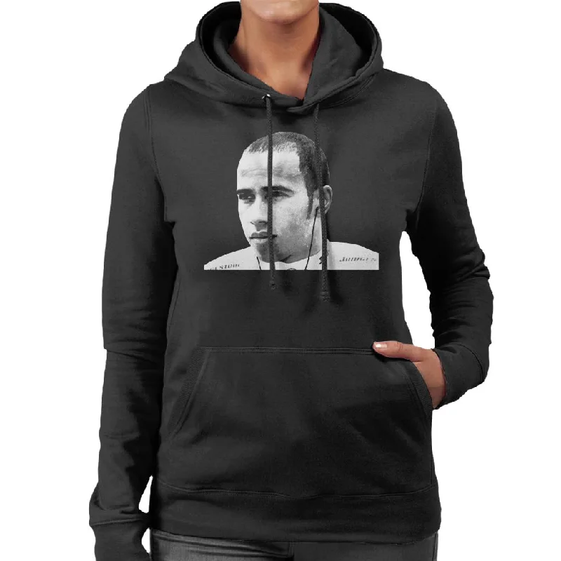 Motorsport Images Lewis Hamilton Still Women's Hooded Sweatshirt