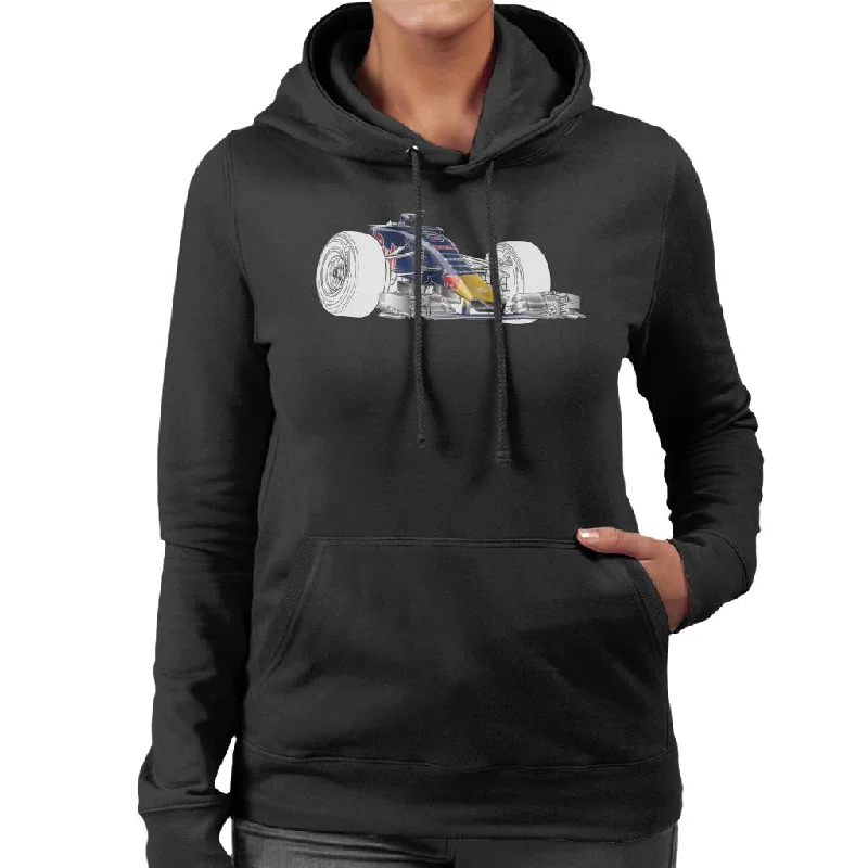 Motorsport Images Red Bull RB11 Nose S Duct Women's Hooded Sweatshirt