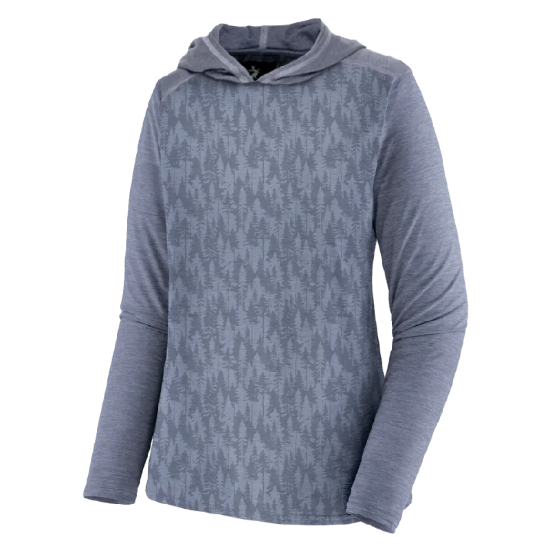 Mountainside Featherlight UV Hoodie Hoodie with Mock Neck Collared Structured