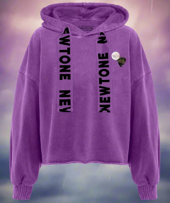 Newtone Bloomer Bleed Hoodie Hoodie with Half-Zip Sporty Casual