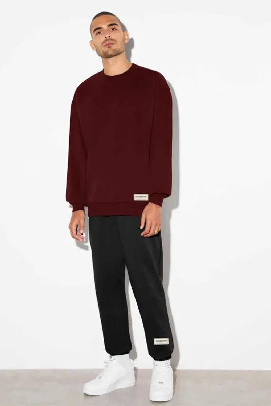 Oversized Sweatshirt - Unisex Hoodie with Ribbed Cuffs Snug Fit Comfort