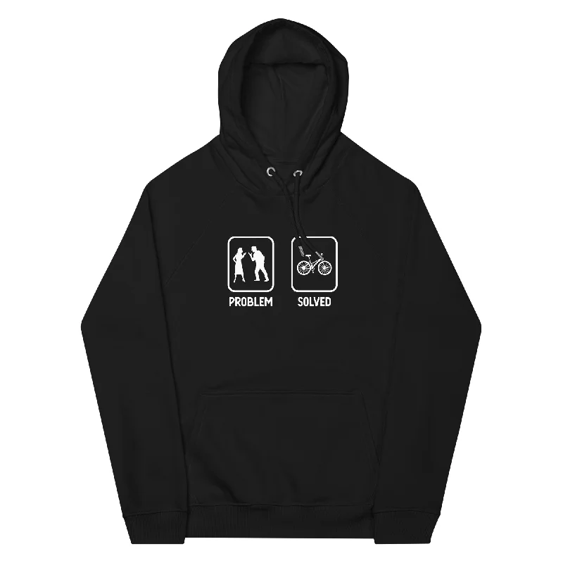 Problem Solved - Radfahren - Unisex Premium Organic Hoodie Hoodie with Crew Neck Simple Timeless Problem Solved - Radfahren - Unisex Premium Organic Hoodie Hoodie with Crew Neck Simple Timeless
