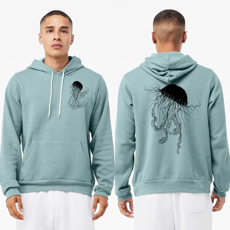 Sashay Jellyfish Ultra Soft Sponge Fleece Pull Over Hoodie Hoodie Sweatshirt Pullover Sashay Jellyfish Ultra Soft Sponge Fleece Pull Over Hoodie Hoodie Sweatshirt Pullover