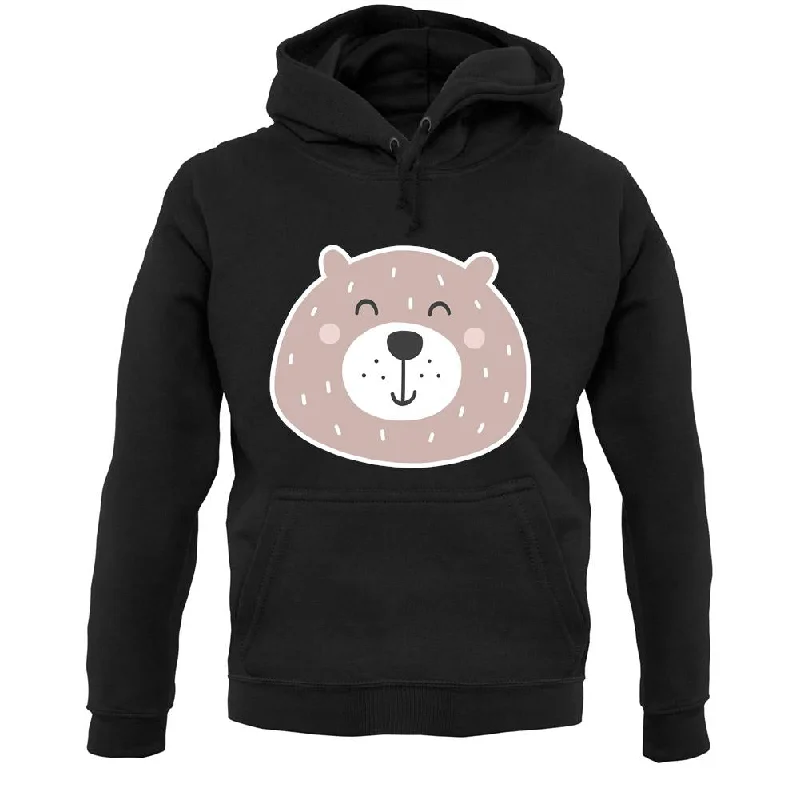 Smiley Face Bear Unisex Hoodie