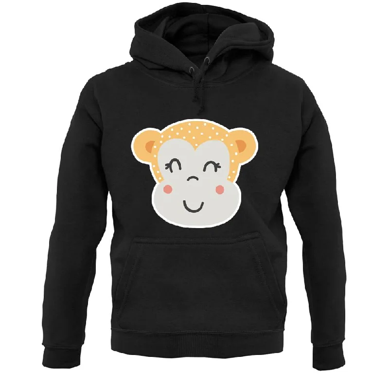 Smiley Face Monkey Unisex Hoodie