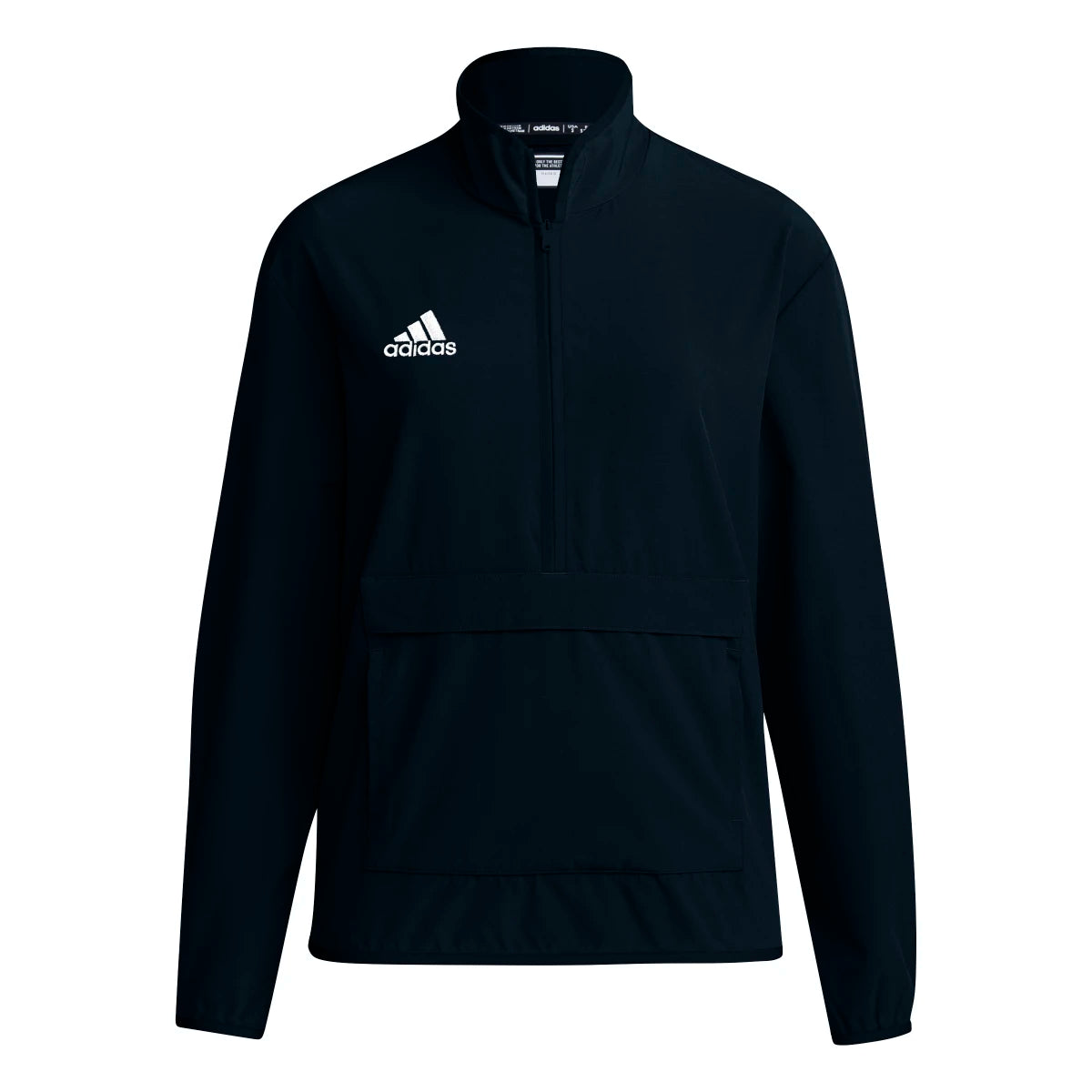 adidas Women's Coach Long Sleeve 1/4 Zip Jacket With Pocket Rayon Fabric Velvet Fabric Corduroy Fabric adidas Women's Coach Long Sleeve 1/4 Zip Jacket With Pocket Rayon Fabric Velvet Fabric Corduroy Fabric