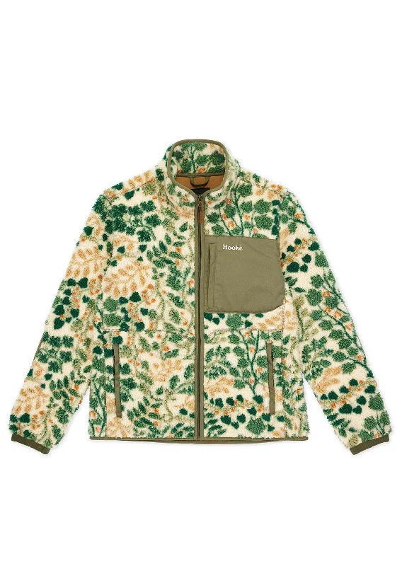 Hooké Women's Rabaska Pile Fleece Jacket Chenille Jacket Brocade Jacket Lace Jacket Hooké Women's Rabaska Pile Fleece Jacket Chenille Jacket Brocade Jacket Lace Jacket