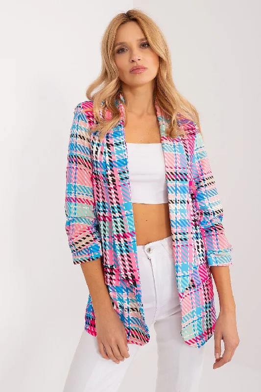 Jacket Italy Moda Cotton Fabric Linen Fabric Terry Fabric