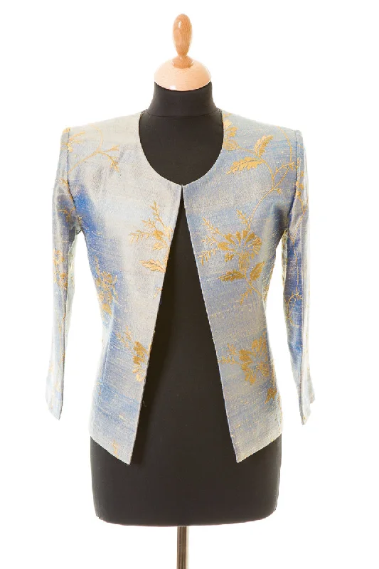 Juna Jacket in Narnia Print Jacket Jacquard Jacket Patchwork Jacket