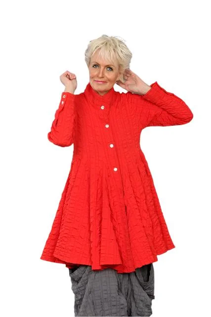 POJ4146 Pocur Jacket Belted Jacket Elasticated Jacket Padded Jacket