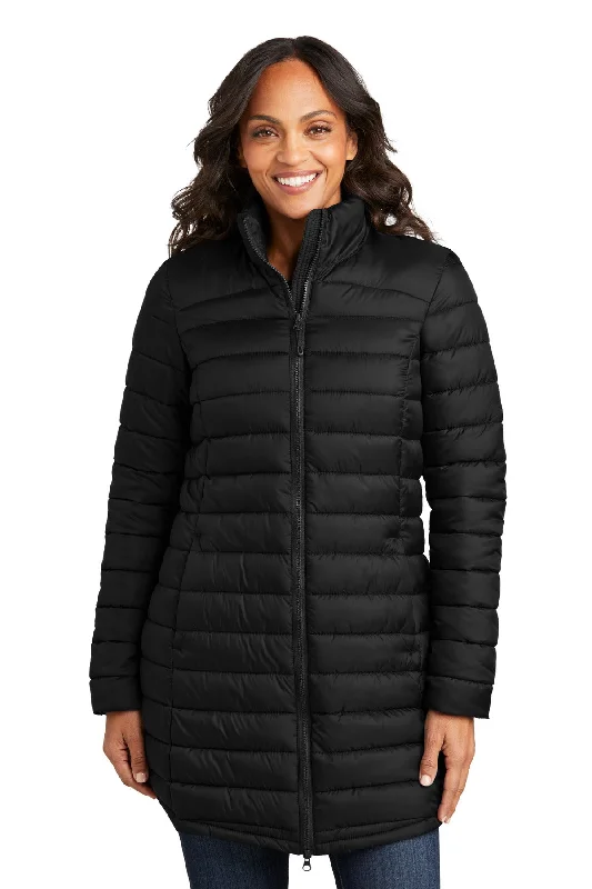 Port Authority® Ladies Horizon Puffy Long Jacket Nylon Jacket Polyester Jacket Spandex Jacket Port Authority® Ladies Horizon Puffy Long Jacket Nylon Jacket Polyester Jacket Spandex Jacket