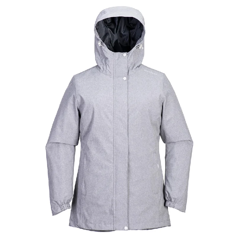 Portwest Women's Newgrange Rain Jacket Denim Fabric Leather Fabric Suede Fabric