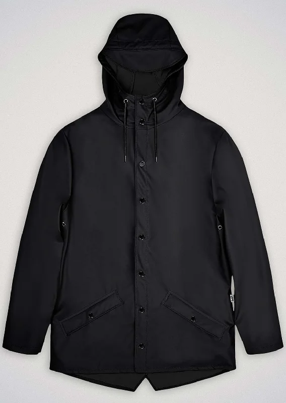 RAINS Unisex W3 Jacket Rayon Fabric Velvet Fabric Corduroy Fabric