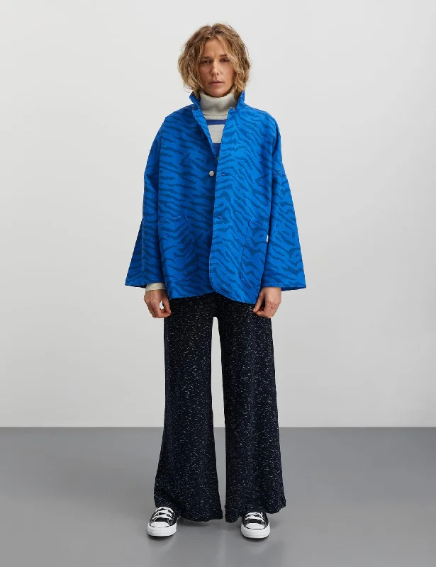 Sketch Denim Denya Jacket, Denim Zebra AOP/Olympian Blue Nylon Jacket Polyester Jacket Spandex Jacket Sketch Denim Denya Jacket, Denim Zebra AOP/Olympian Blue Nylon Jacket Polyester Jacket Spandex Jacket