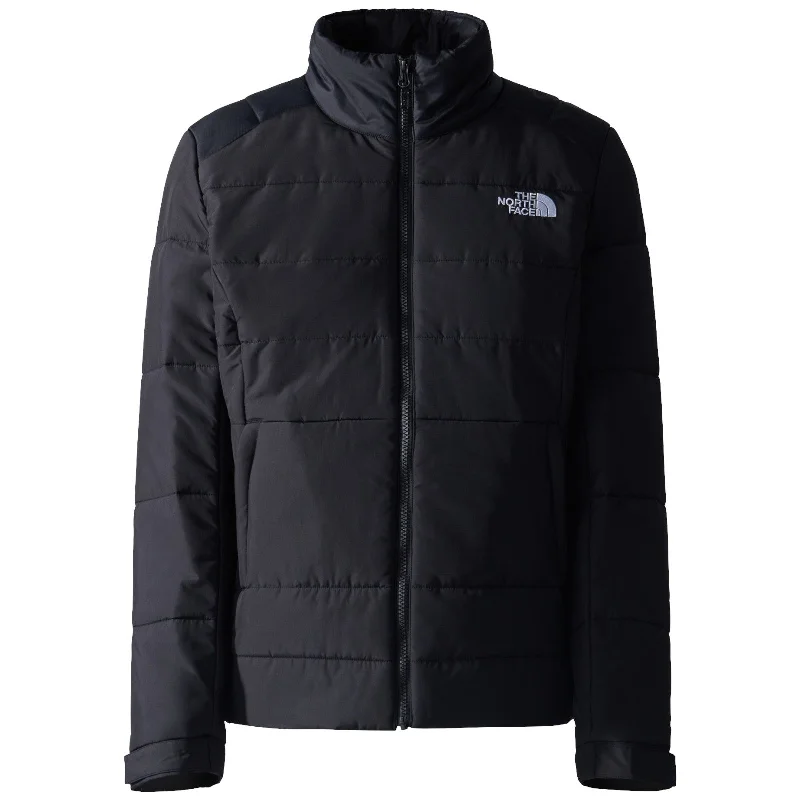The North Face Numbur Womens Synthetic Full-Zip Jacket Stand-Up Collar Roll-Neck Collar Turtle Neck The North Face Numbur Womens Synthetic Full-Zip Jacket Stand-Up Collar Roll-Neck Collar Turtle Neck