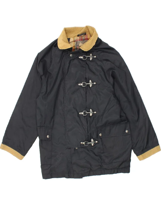 VINTAGE Womens Yachting Windbreaker Jacket UK 16 Large Navy Blue Polyamide Fitted Jacket Loose Jacket Oversized Jacket VINTAGE Womens Yachting Windbreaker Jacket UK 16 Large Navy Blue Polyamide Fitted Jacket Loose Jacket Oversized Jacket