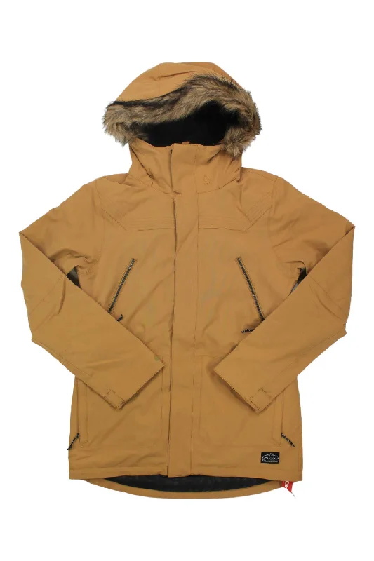 Volcom Womens Shadow Insulated Jacket V-Neck Jacket Boat Neck Jacket Square Neck Jacket