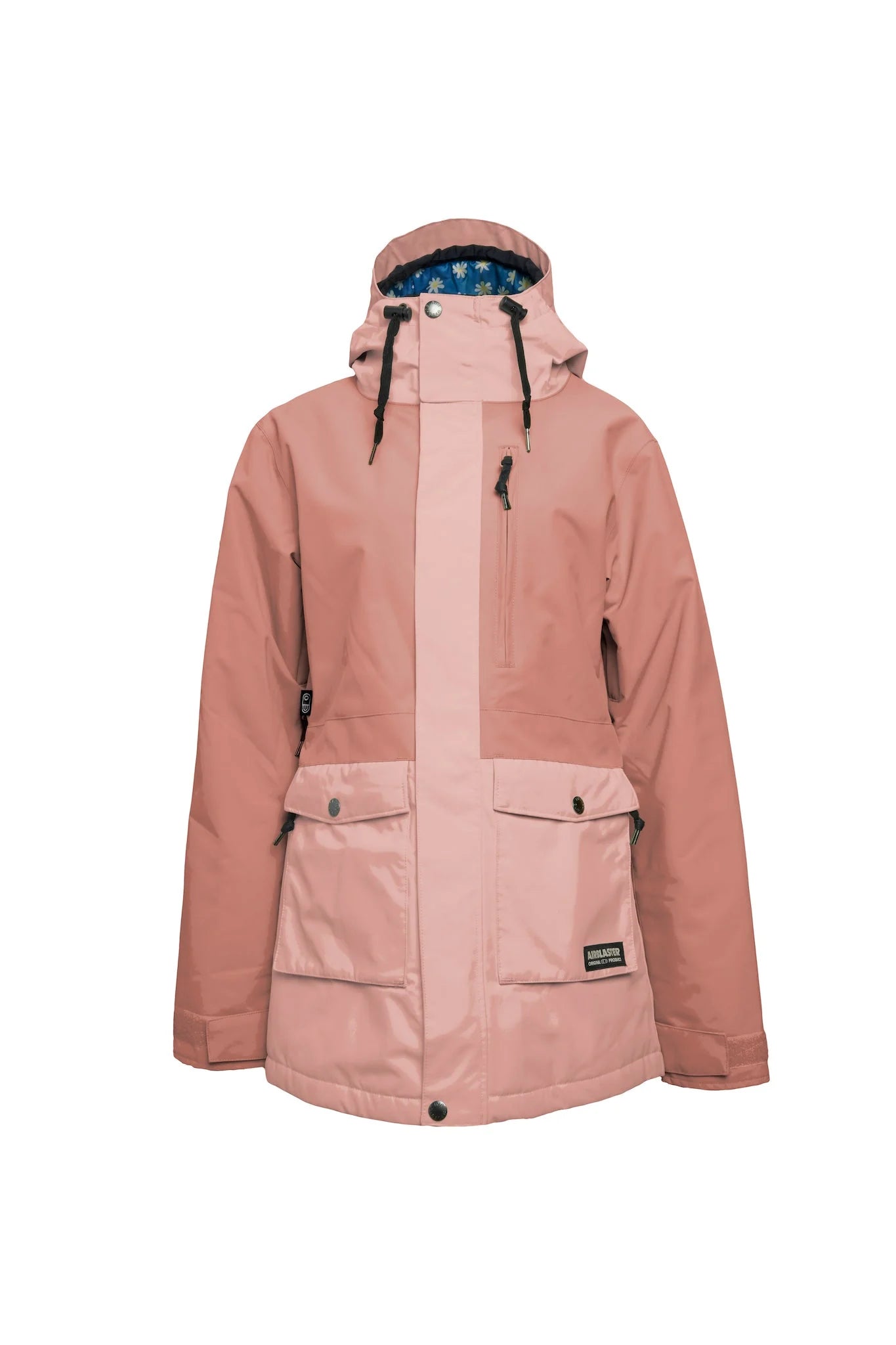 Wmns Stay Wild Jacket | Blush Zip Front Button Front Snap Front