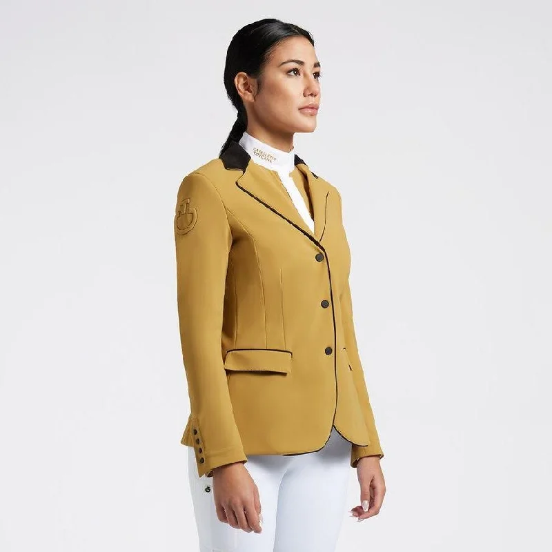 Women´s GP Zip Riding Jacket Golden Ochre Ribbed Jacket Pleated Jacket Ruffled Jacket Women´s GP Zip Riding Jacket Golden Ochre Ribbed Jacket Pleated Jacket Ruffled Jacket