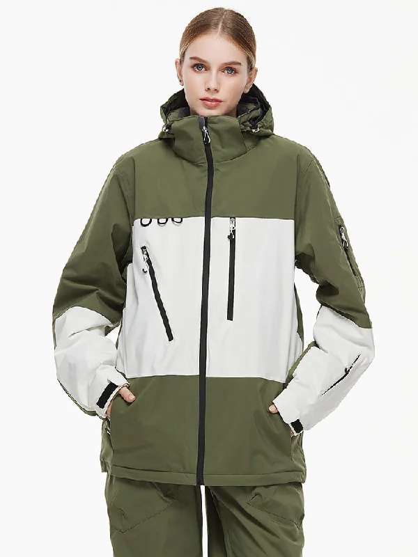 Army Green/White