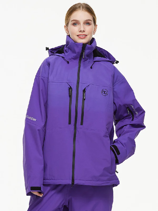 Women's Arctic Queen Mountain Windbreaker Thermal Snow Jacket Zippered Jacket Buttoned Jacket Snapped Jacket Women's Arctic Queen Mountain Windbreaker Thermal Snow Jacket Zippered Jacket Buttoned Jacket Snapped Jacket