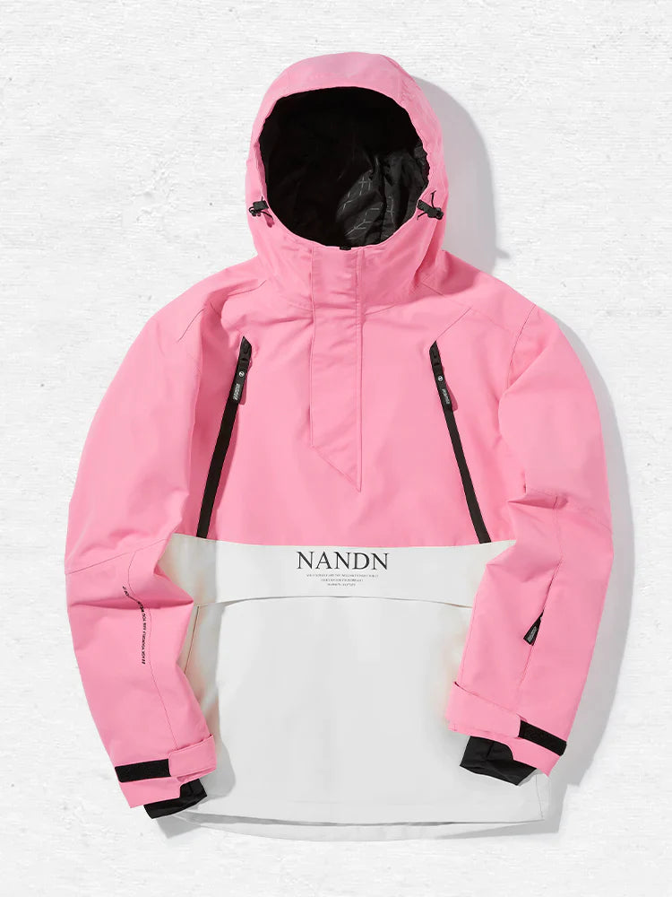 Women's Nandn Happy Holidays Snowboard Anorak Jacket Lace Jacket Ribbed Jacket Sequined Jacket Women's Nandn Happy Holidays Snowboard Anorak Jacket Lace Jacket Ribbed Jacket Sequined Jacket