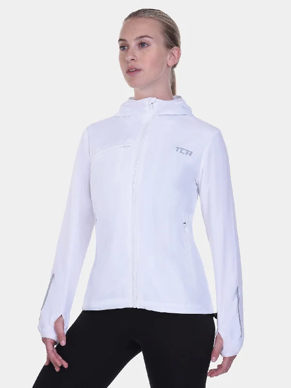 Softshell Packable Running Water Repellant Hooded Jacket For Women With Thumbholes, Reflective Strips & Zip Pockets V-Neck Jacket Boat Neck Jacket Square Neck Jacket Softshell Packable Running Water Repellant Hooded Jacket For Women With Thumbholes, Reflective Strips & Zip Pockets V-Neck Jacket Boat Neck Jacket Square Neck Jacket