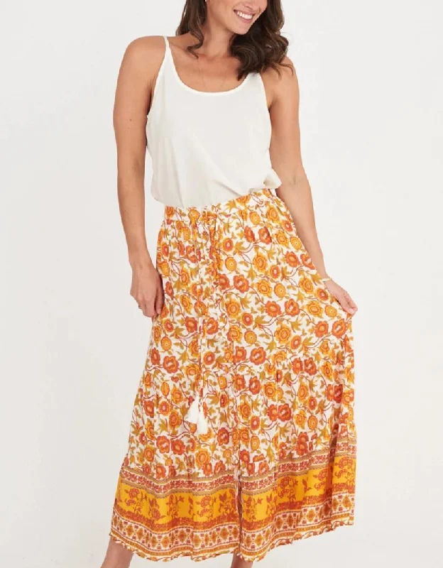 EVANGALINE Maxi Skirt