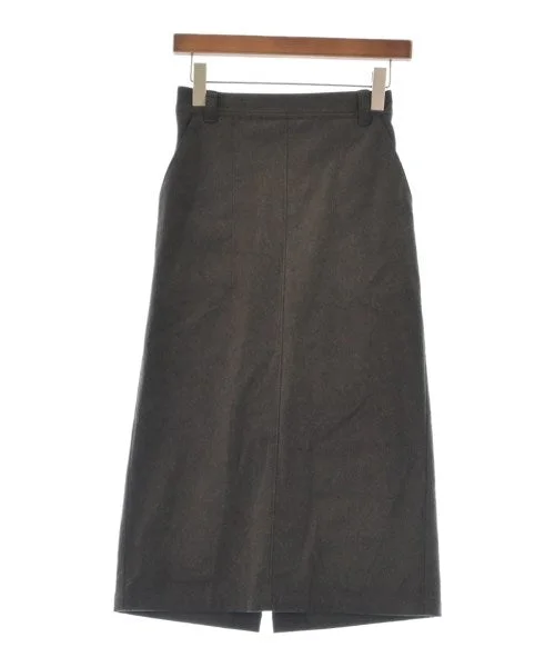 nano UNIVERSE Long/Maxi length skirts linen skirt natural