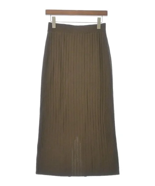 Kumikyoku Long/Maxi length skirts cashmere skirt soft