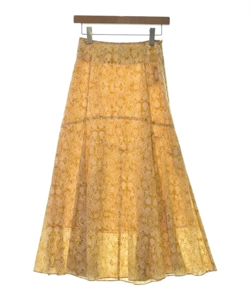 ROPE Long/Maxi length skirts linen skirt breathable