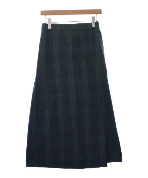 D.M.G Long/Maxi length skirts silk skirt lustrous