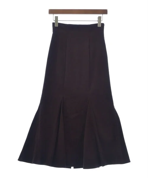 SNIDEL Long/Maxi length skirts silk skirt smooth