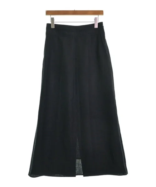 green label relaxing Long/Maxi length skirts linen skirt breathable