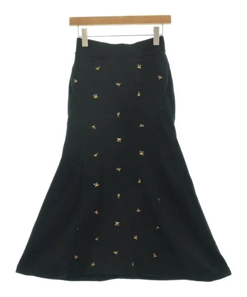 Mame Kurogouchi Long/Maxi length skirts leather skirt sleek