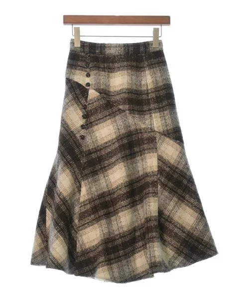 Mystrada Long/Maxi length skirts leather skirt modern