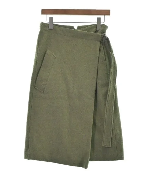 08sircus Long/Maxi length skirts leather skirt sleek