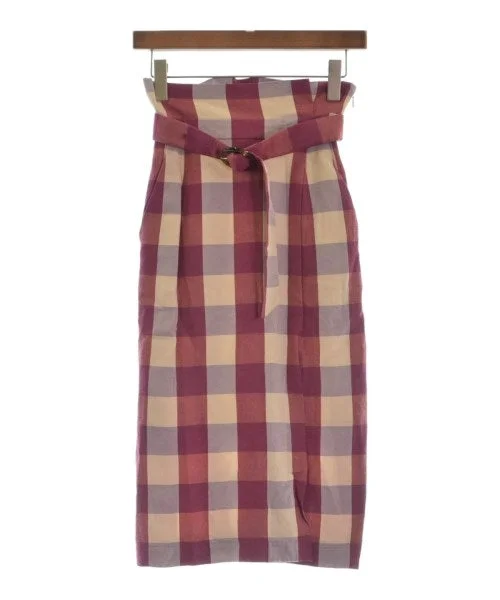 EMMEL REFINES Long/Maxi length skirts leather skirt sleek