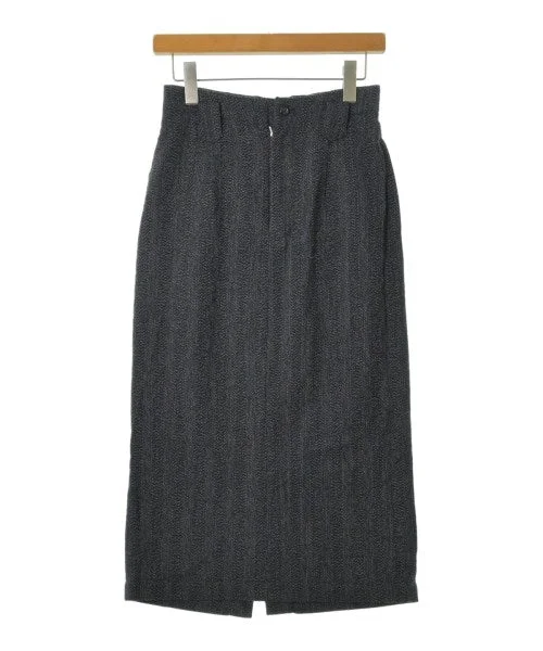 tricot COMME des GARCONS Long/Maxi length skirts leather skirt bold