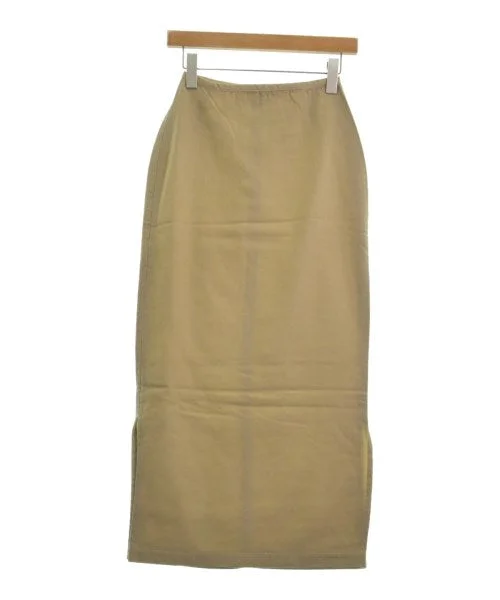 Y's Long/Maxi length skirts pleated skirt texture