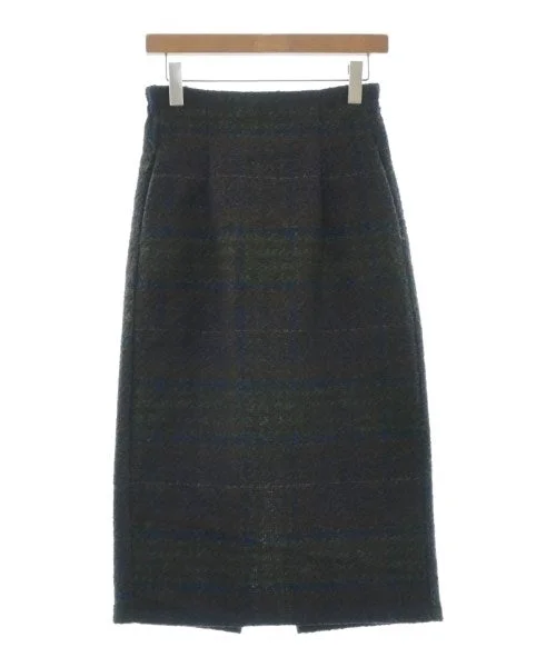 VIS A VIS Long/Maxi length skirts leather skirt refined
