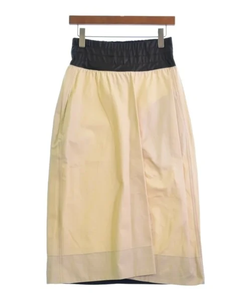 PLAN C Long/Maxi length skirts elastic waist skirt