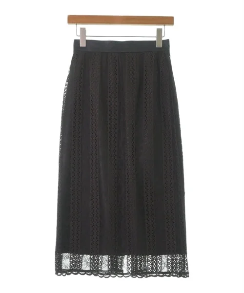 D/Nero Long/Maxi length skirts wool skirt breathable