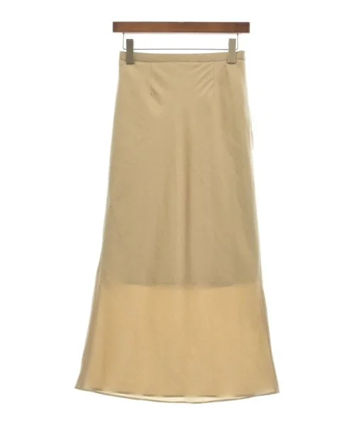 CITEN Long/Maxi length skirts silk skirt lustrous