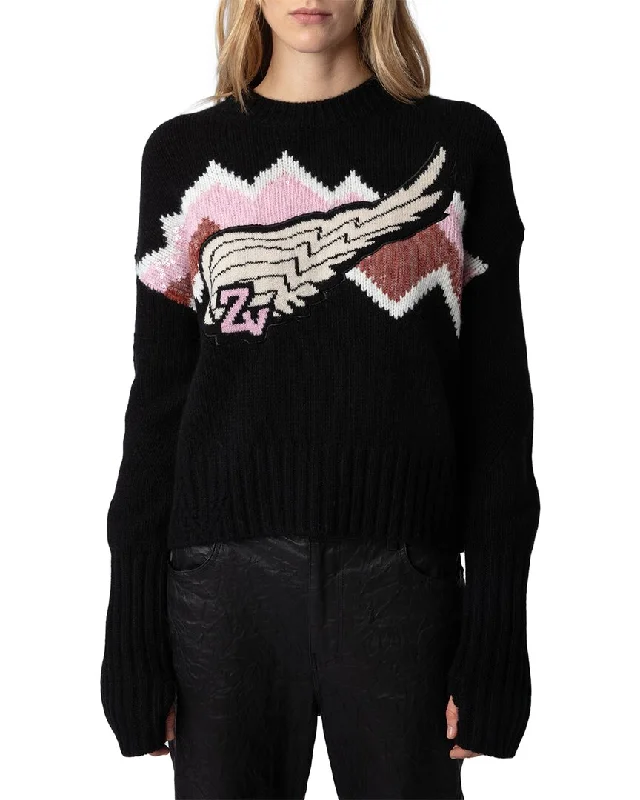 Zadig & Voltaire Bleez Cashmere & Wool-Blend Sweater