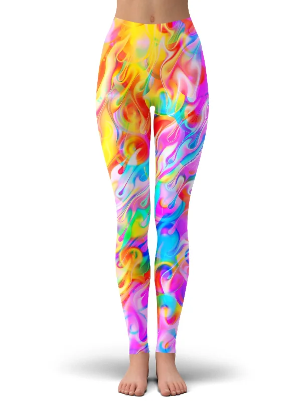 Blissful Drip Leggings Stylish Ultra Stretch Leggings