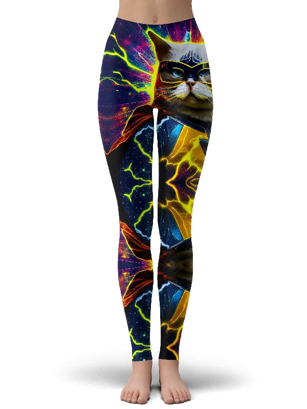 Cat Hero Leggings Cozy Lounge Pants Leggings