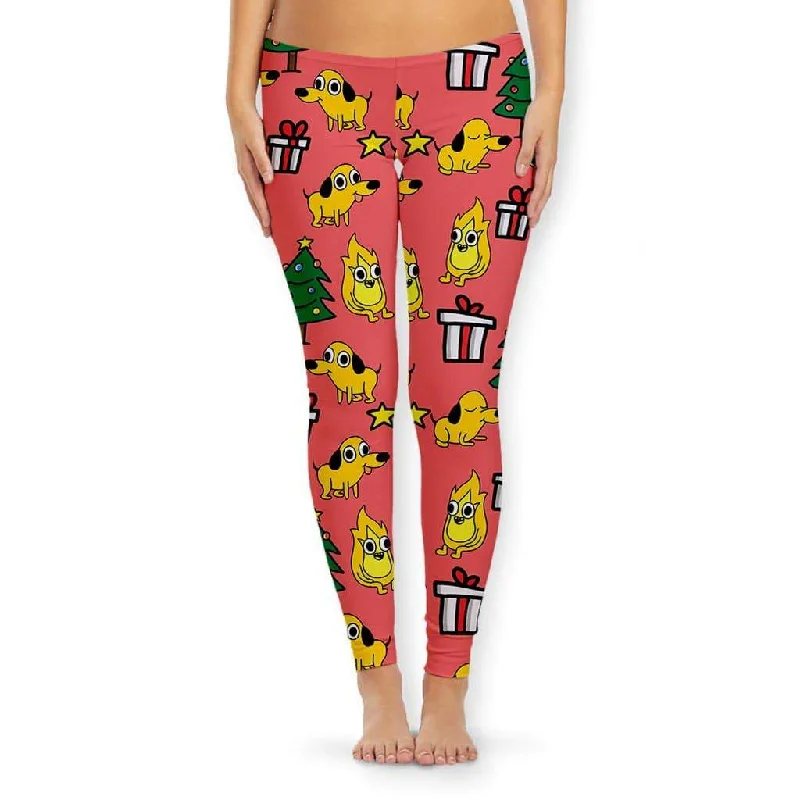 Christmas Is Fine Women's Leggings