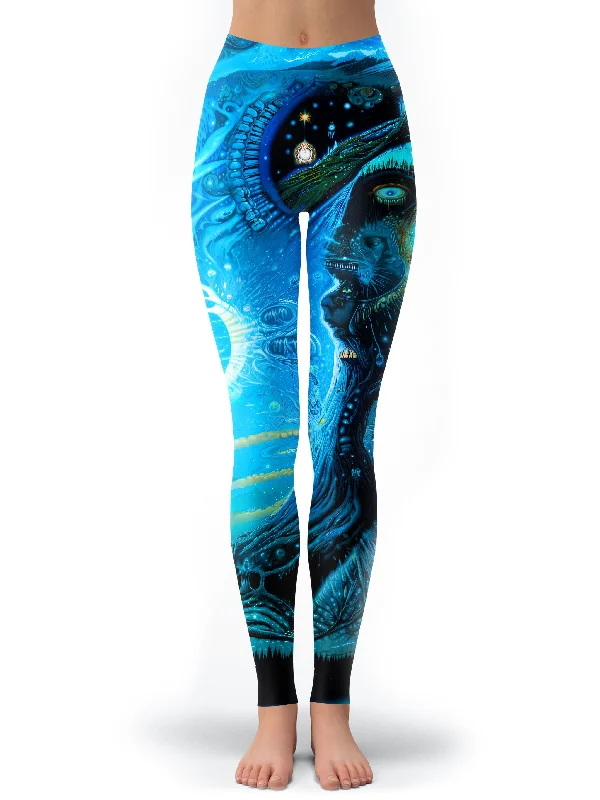 Deep Wisdom Leggings Fashionable Plus-Size Activewear